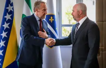 John Ginkel Bakir Izetbegovic