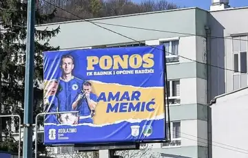 Amar Memić bilbord hadžići