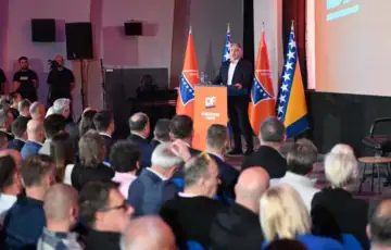 Željko Komšić javna tribina df sarajevo