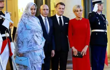 Emmanuel Macron Mohamed Ould Ghazouani Mauritanija