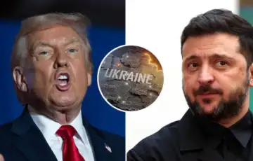 Donald Tramp i Volodimir Zelenski