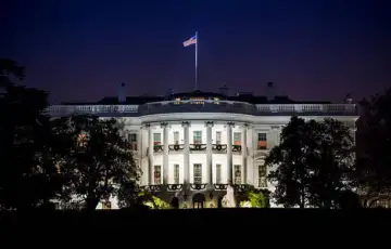 Bijela kuća washington noć