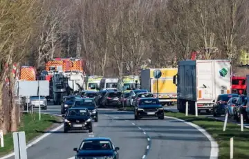 Danska 04 sudar vozova