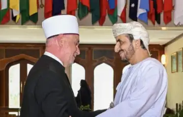 Kavazovic i Khalifa bin Ali Al-Harithi Oman/ mina