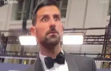 Novak D Jokovic novinar Foto julipolo Instagram Screenshot