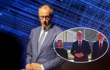 Friedrich Merz  Edi Rama Aleksandar Vucic volodimir zelenski