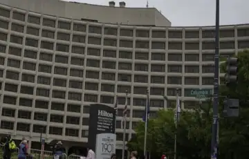 Hotel Washington Hilton sad