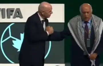 Infantino izrael palestina fifa