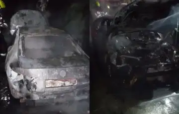 Banja luka izgorjelo zapaljen auto