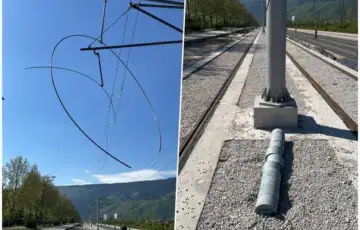 Ukradeni kablovi s pruge prema Hrasnici