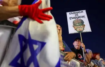 Benjamin Netanyahu protesti