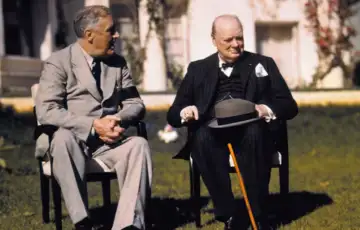 Franklin Roosevelt i Winston Churchill