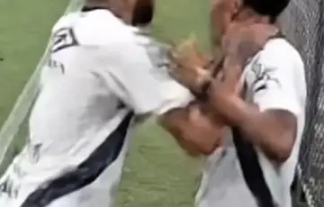 Neymar i Robinho Junior tuča