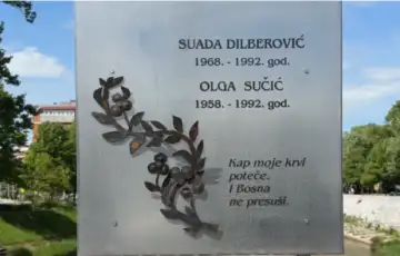 Odata pocast prvim zrtvama opkoljenog Sarajeva Olga Sučić Suada Dilberović