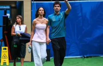 Yael Shelbia Lance Stroll