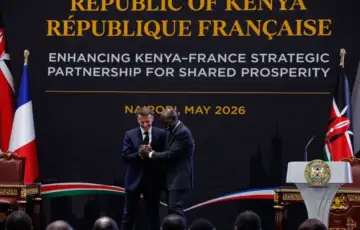 Macron kenija