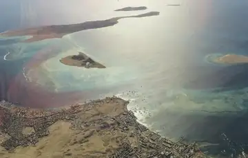 Hormuski moreuz iran iz zraka