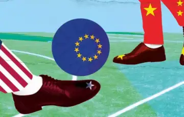 Kina sad europa