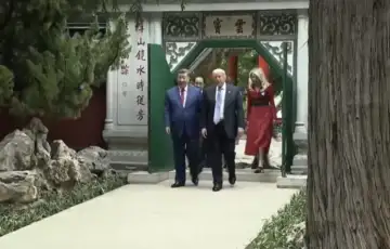 Trump i xi peking
