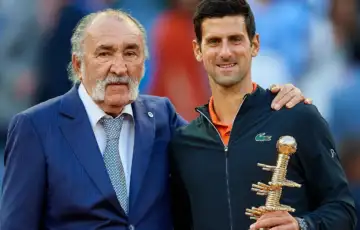 Ion Țiriac i Novak Đoković