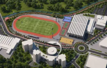 Tuzla sportski kompleks buduceg kampusa Univerzitet u Tuzli