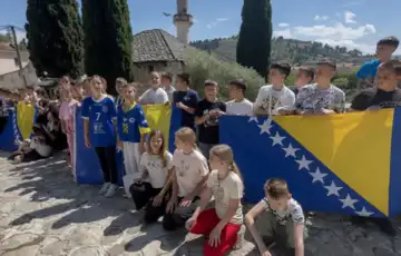 Stolac zmajevi najmladji navijaci ucenici tabakovic katic