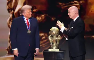 Donald Trump Gianni Infantino