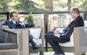 Friedrich Merz Emmanuel Macron
