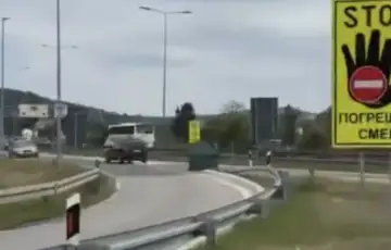 Beograd autoput voznja kontrasmjerom