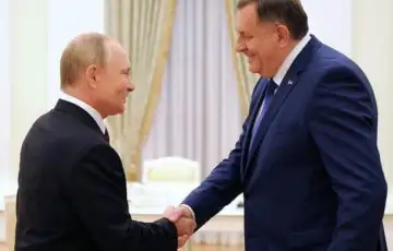 Milorad Dodik Vladimir Putin