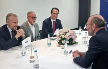 Izetbegovic i Manfred Weber/ facebook