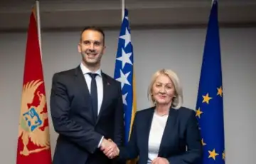 Milojko Spajić i Borjana Kristo