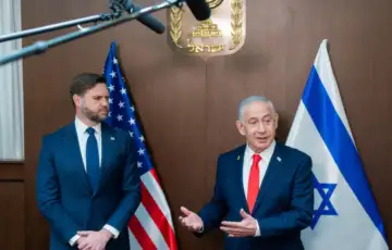 Jd Vance i netanyahu