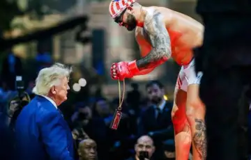 Ilia Topuria Justin Gaethje UFC donald