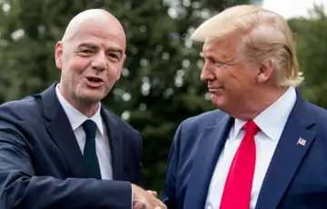 Donald Trump i Gianni Infantino