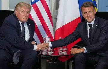 Trump i macron