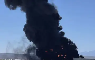 Američki bombarder pao u kaliforniji