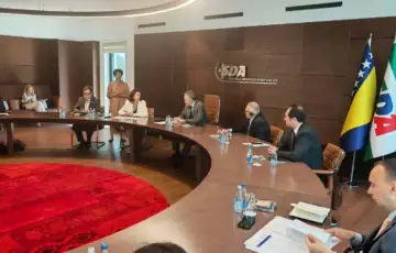 Bakir Izetbegovic Tanja Fajon medunaroda delegacija Misije za procjenu pred Opce izbore