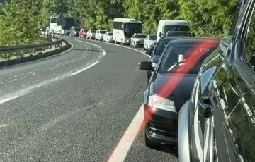 Gužva kreće već kod tunela Bradina pa sve do Konjica