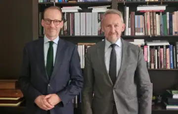 bakir izetbegovic i Georg Diwald