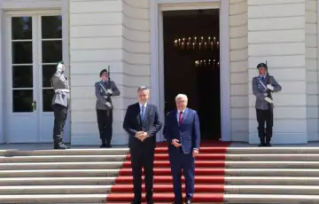 Becirovic i Frank-Walter Steinmeier berlin