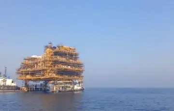 Iran naftna platforma u perzijskom zaljevu