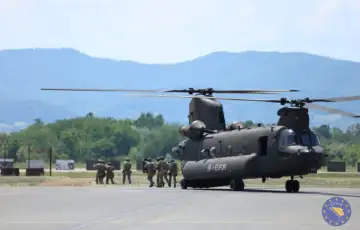 Eufor BiH vjezba aerodrom tuzla