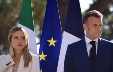Macron meloni