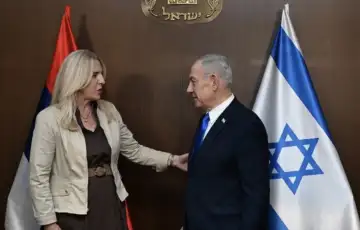 Zeljka Cvijanovic i Netanyahu
