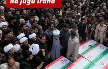 Iran skola ispred skole u Minabu