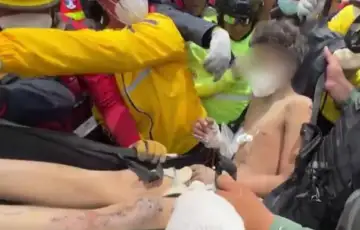 Venecuela zemljotres Otac i sin te majka i beba spaseni iz rusevina