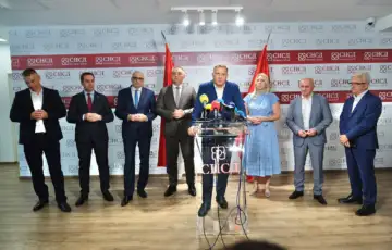 Dodik, Minic i Cvijanovic press