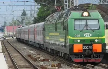 Rusija voz zeljeznicka stanica