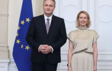 Denis Becirovic i Kaja Kallas